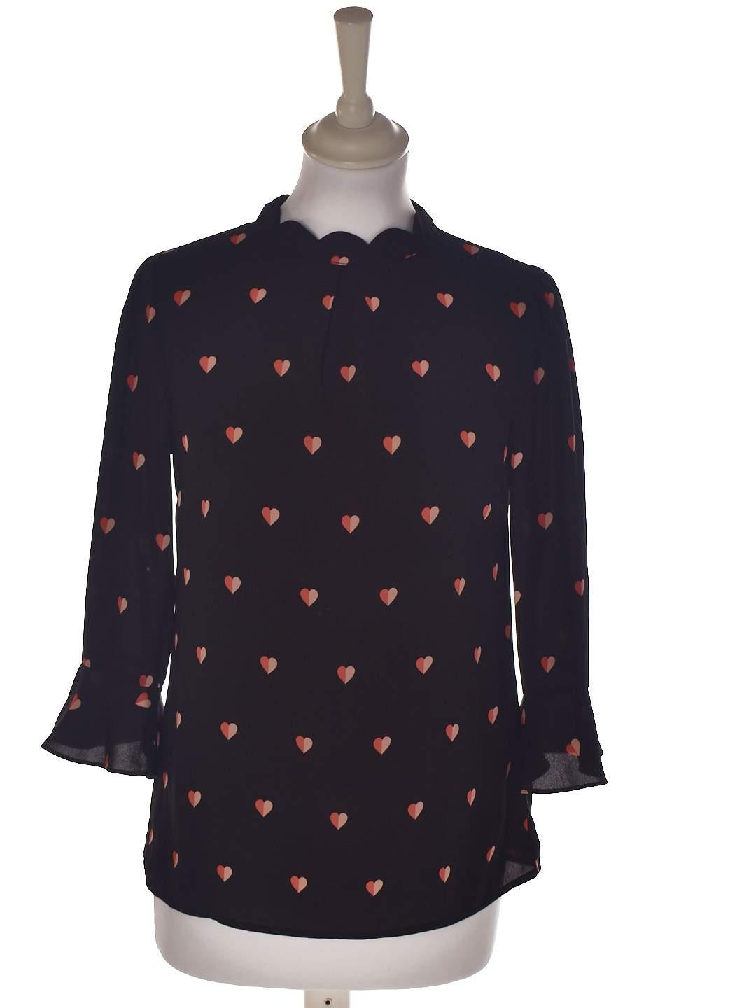 Oasis Bluse - S / Sort / Kvinde - SassyLAB Secondhand