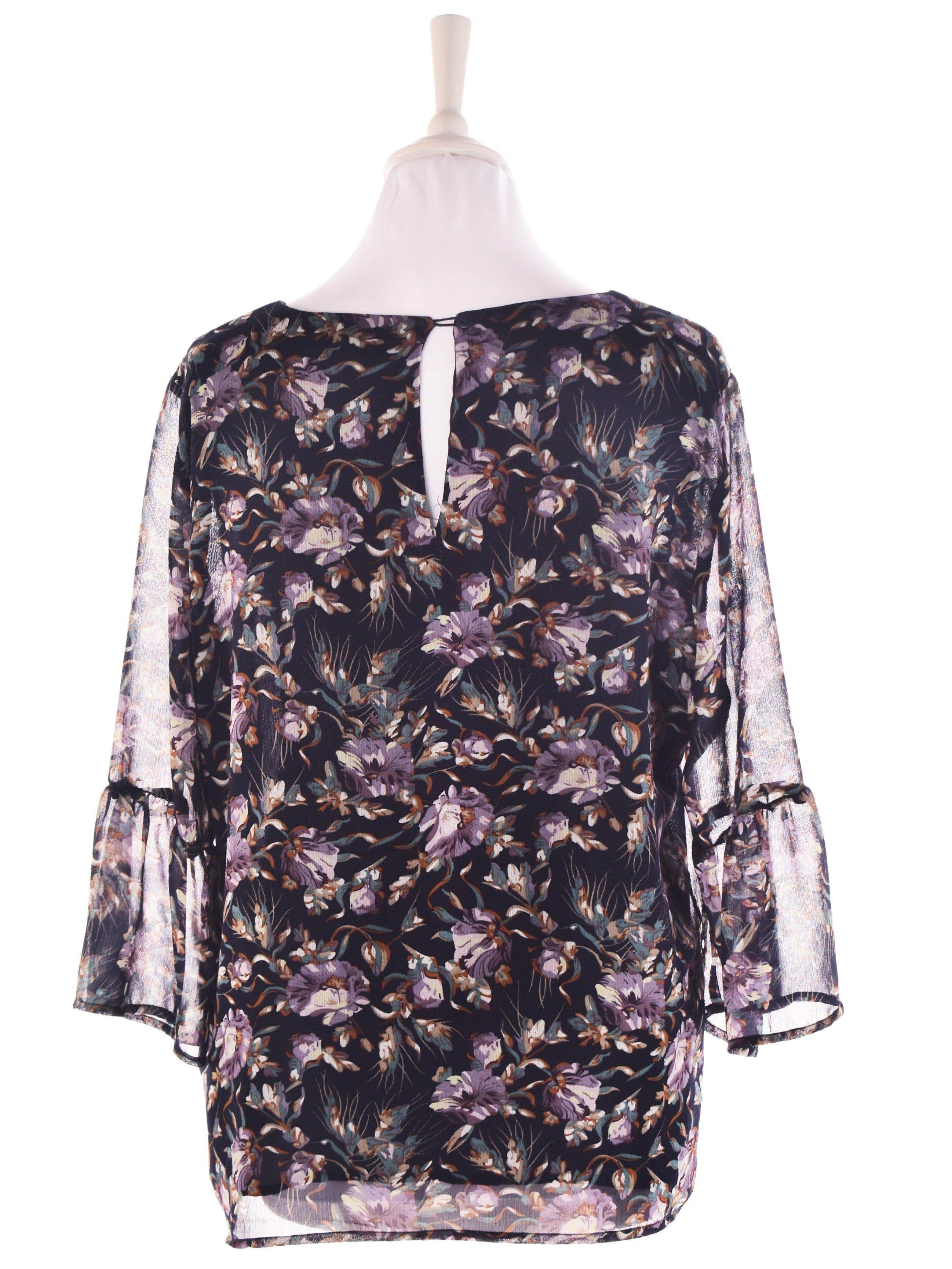 Object Bluse - 42 / Blå / Kvinde - SassyLAB Secondhand