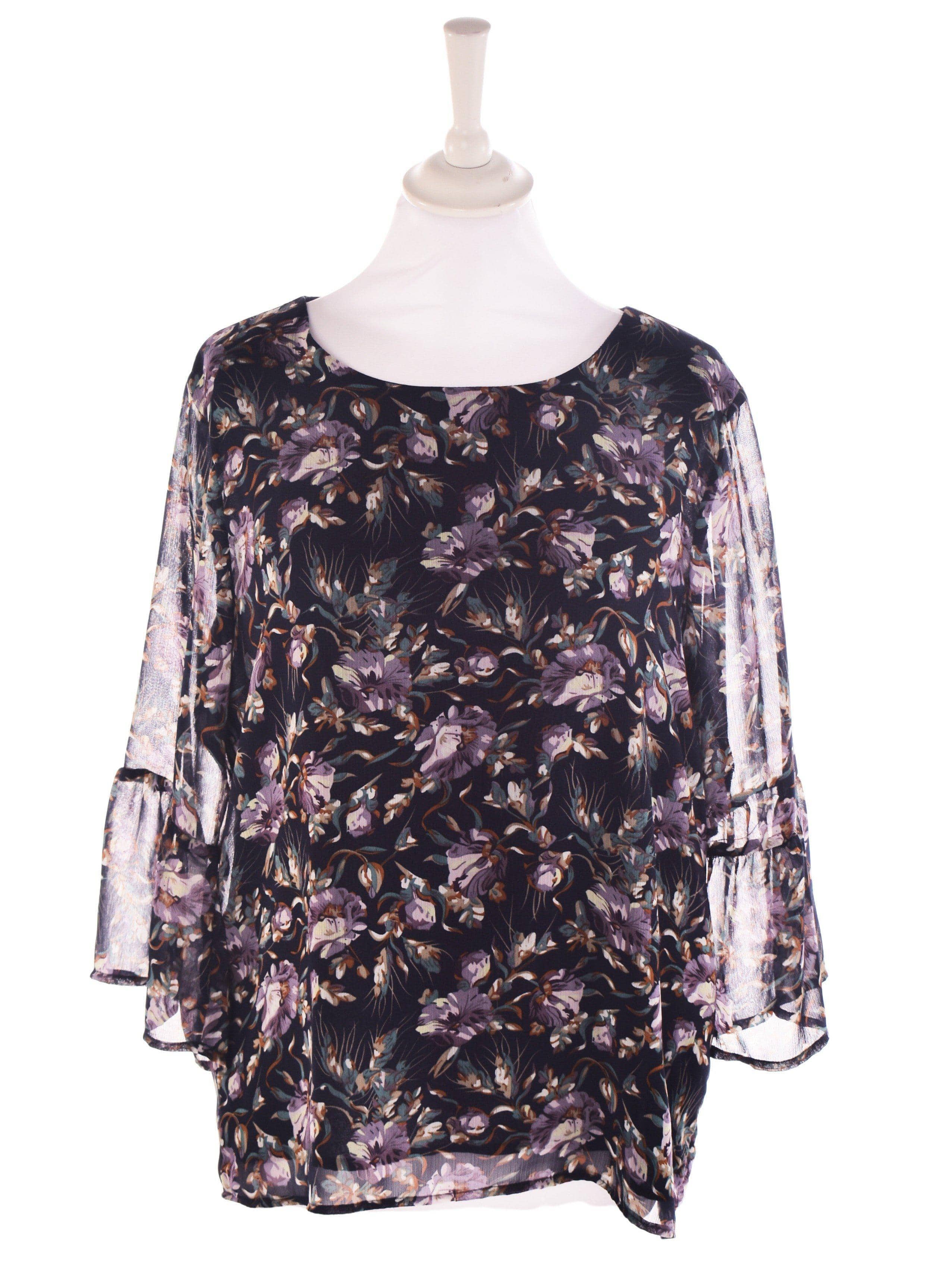 Object Bluse - 42 / Blå / Kvinde - SassyLAB Secondhand