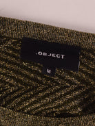 Object Bluse - M / Guld / Kvinde - SassyLAB Secondhand