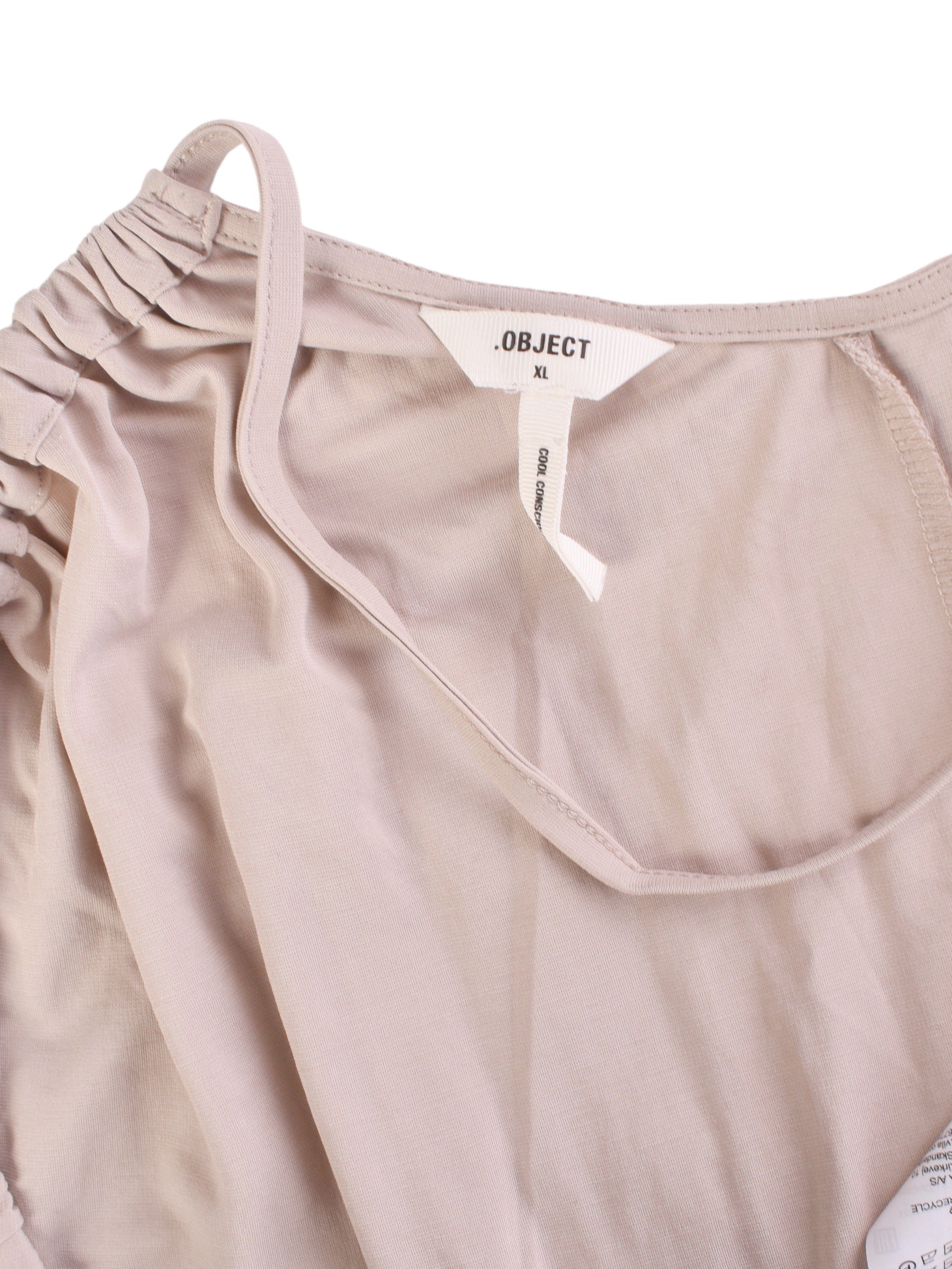 Object Kjole - XL / Beige / Kvinde - SassyLAB Secondhand