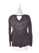 Odd Molly Bluse - S / Sort / Kvinde - SassyLAB Secondhand