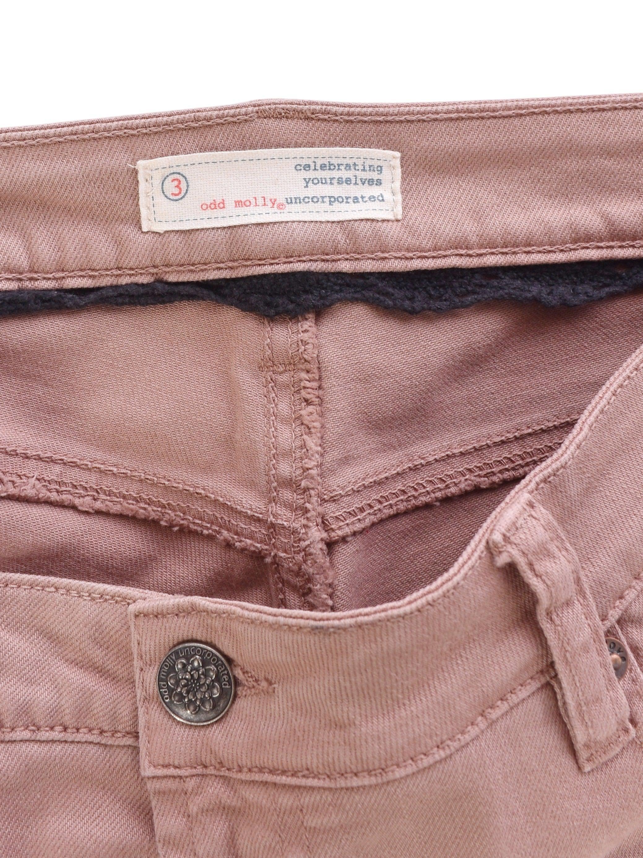 Odd Molly Jeans - M / Rosa / Kvinde - SassyLAB Secondhand