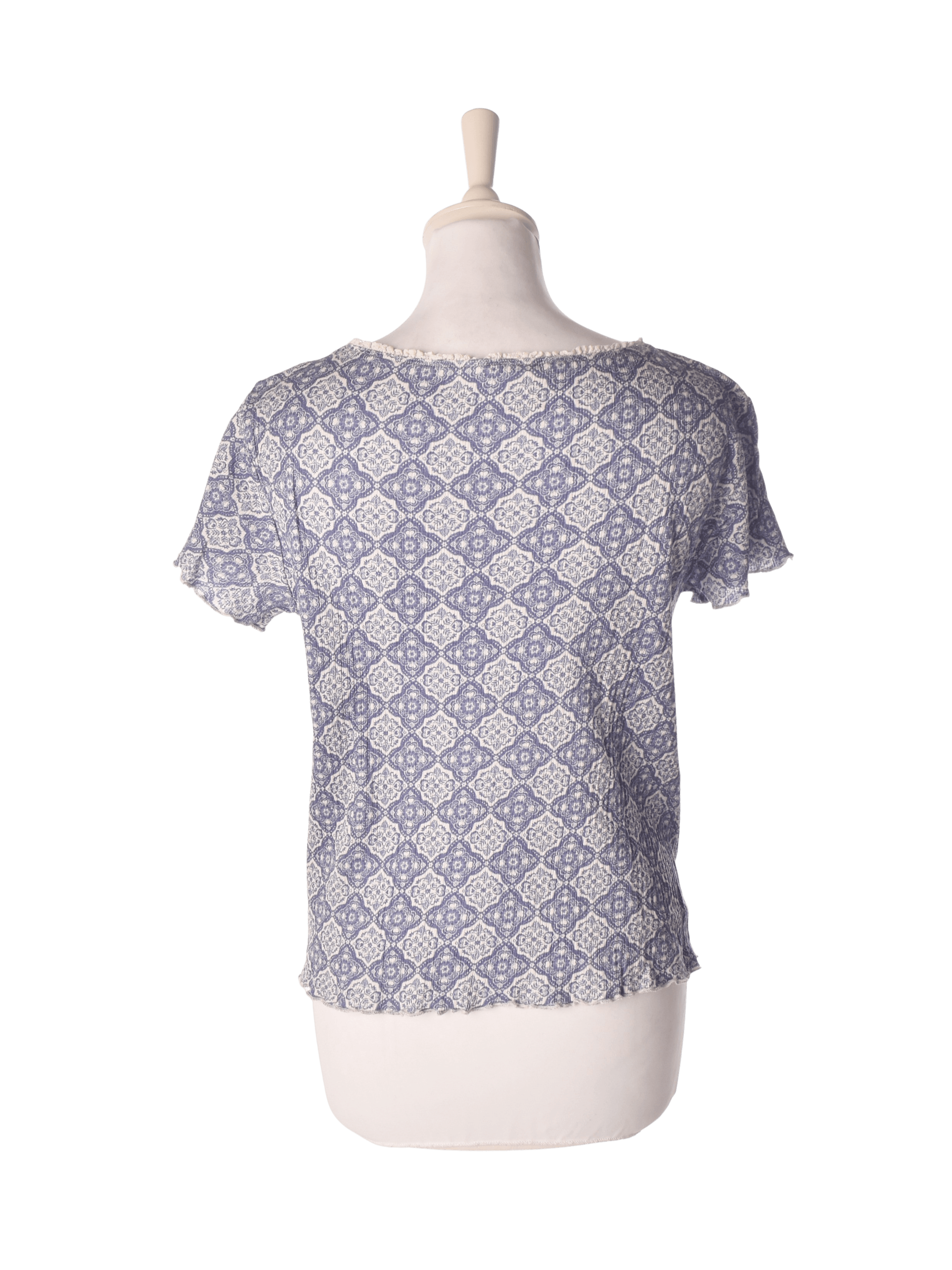 Odd Molly T-Shirt - S / Blå / Kvinde - SassyLAB Secondhand