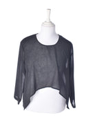 Ofelia Bluse - L / Sort / Kvinde - SassyLAB Secondhand