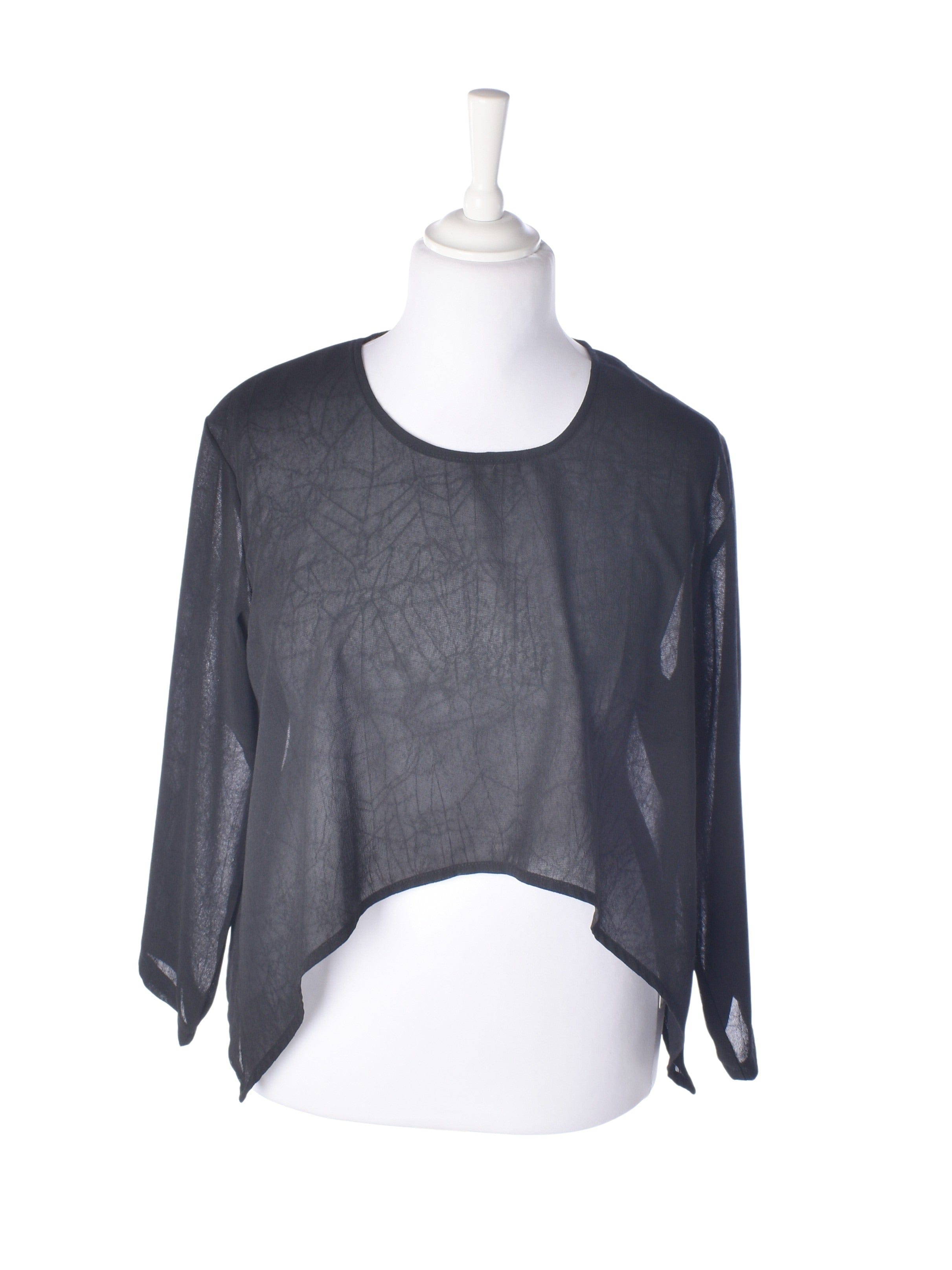 Ofelia Bluse - L / Sort / Kvinde - SassyLAB Secondhand
