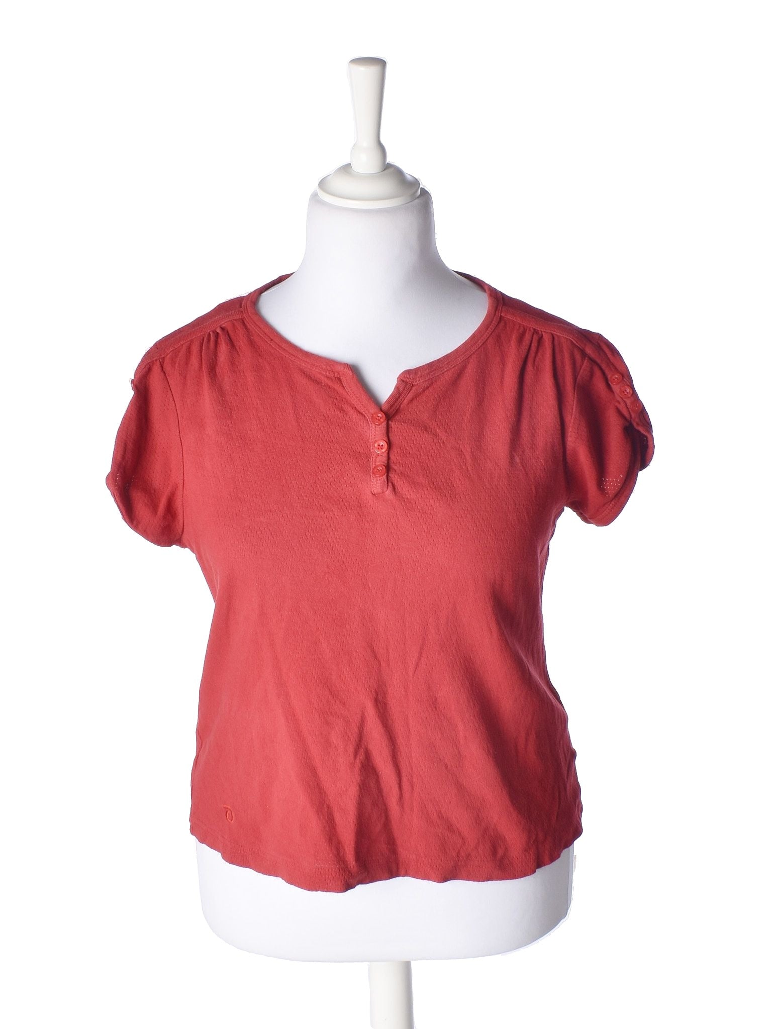 Ofelia Bluse - XL / Rød / Kvinde - SassyLAB Secondhand