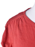 Ofelia Bluse - XL / Rød / Kvinde - SassyLAB Secondhand