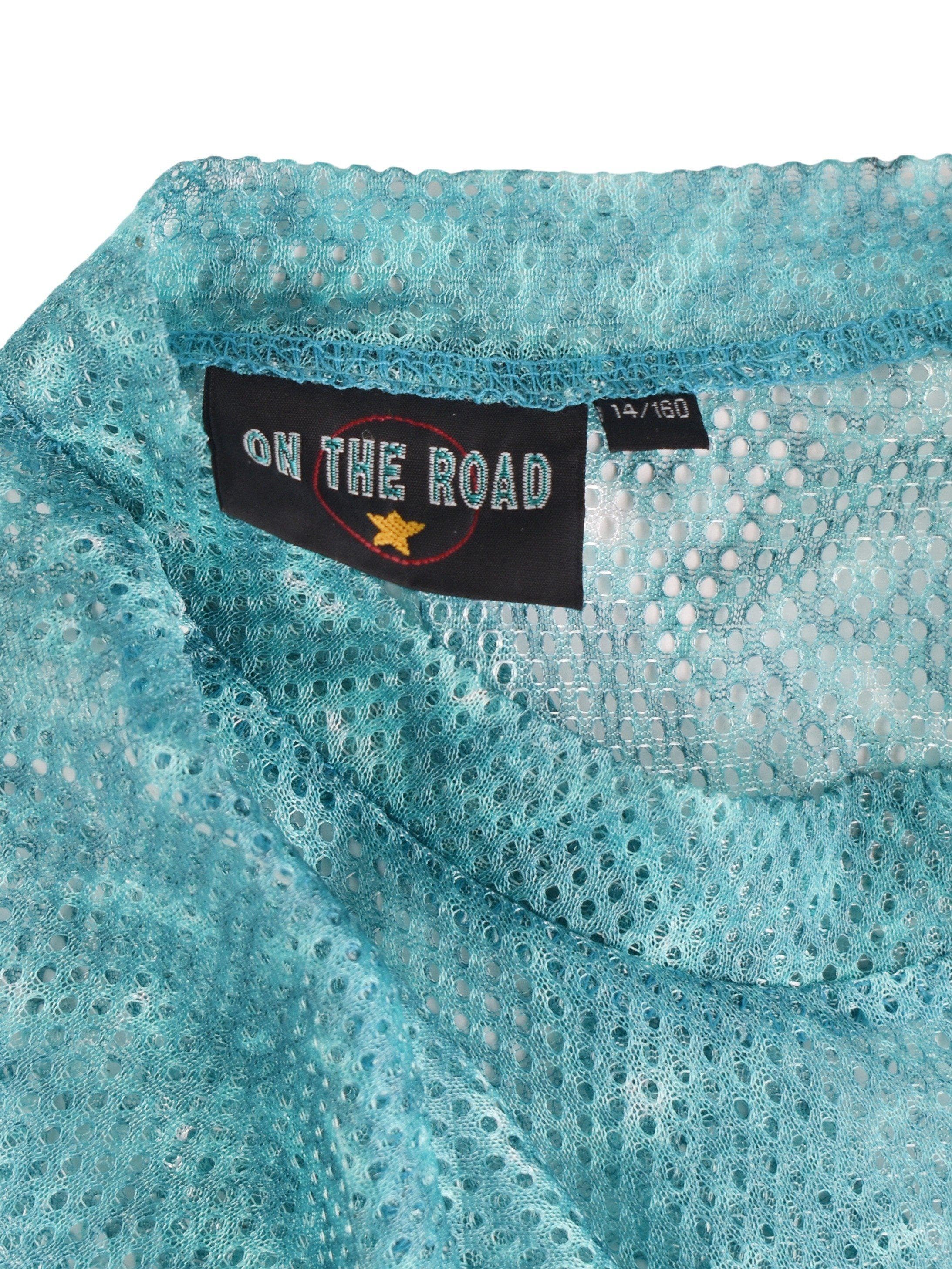On The Road T-Shirt - S / Blå / Kvinde - SassyLAB Secondhand