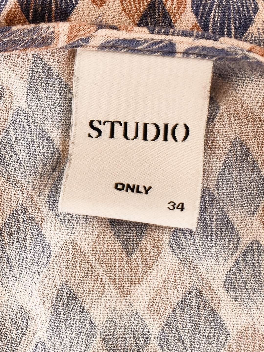 ONLY Bluse - 34 / Blå / Kvinde - SassyLAB Secondhand