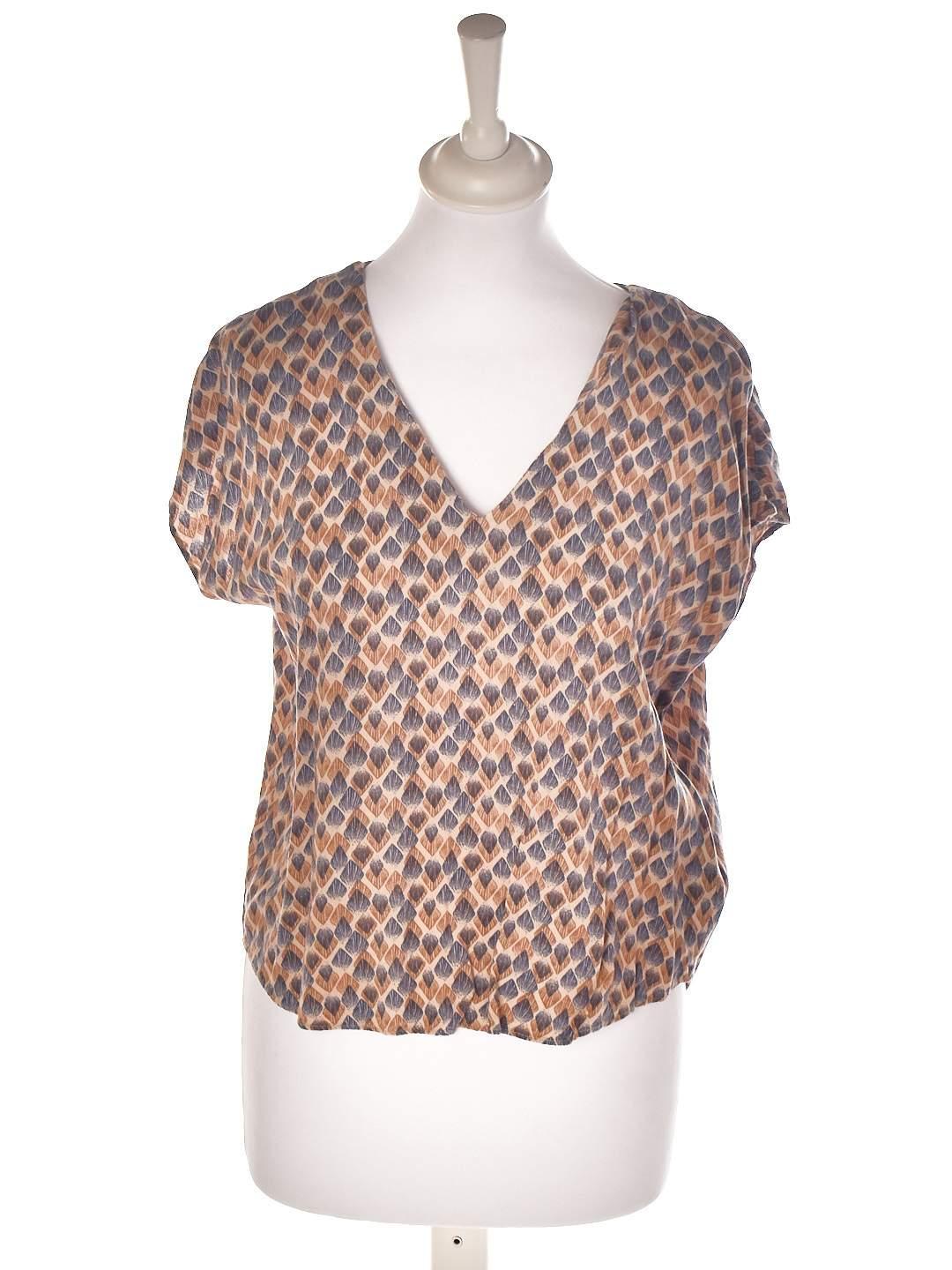 ONLY Bluse - 34 / Blå / Kvinde - SassyLAB Secondhand