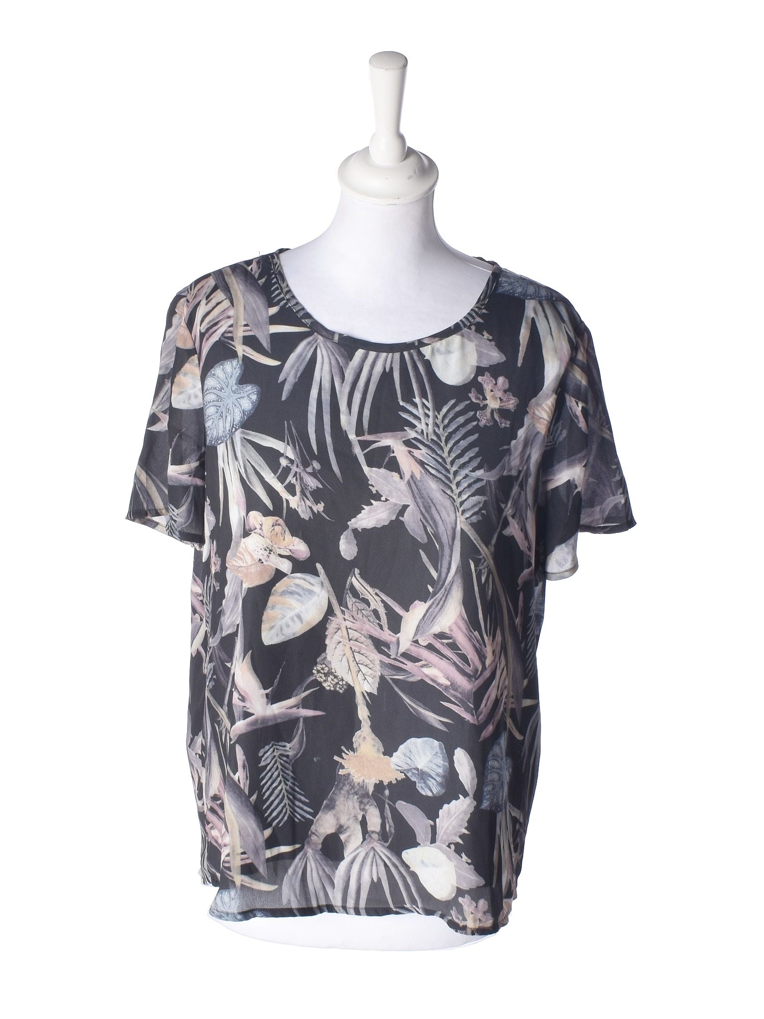 Only Bluse - 38 / Blomstret / Kvinde - SassyLAB Secondhand