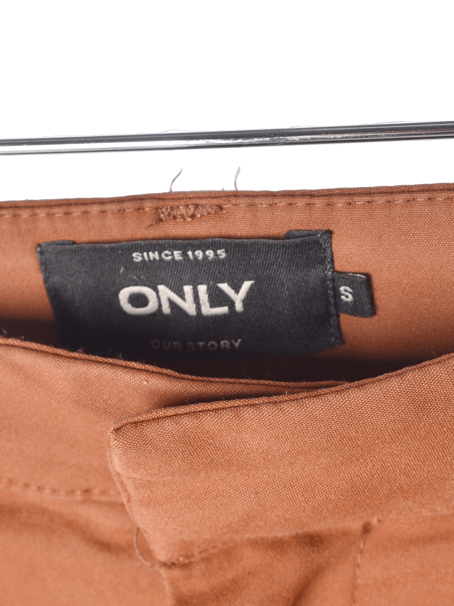 ONLY Bukser - S / Orange / Kvinde - SassyLAB Secondhand