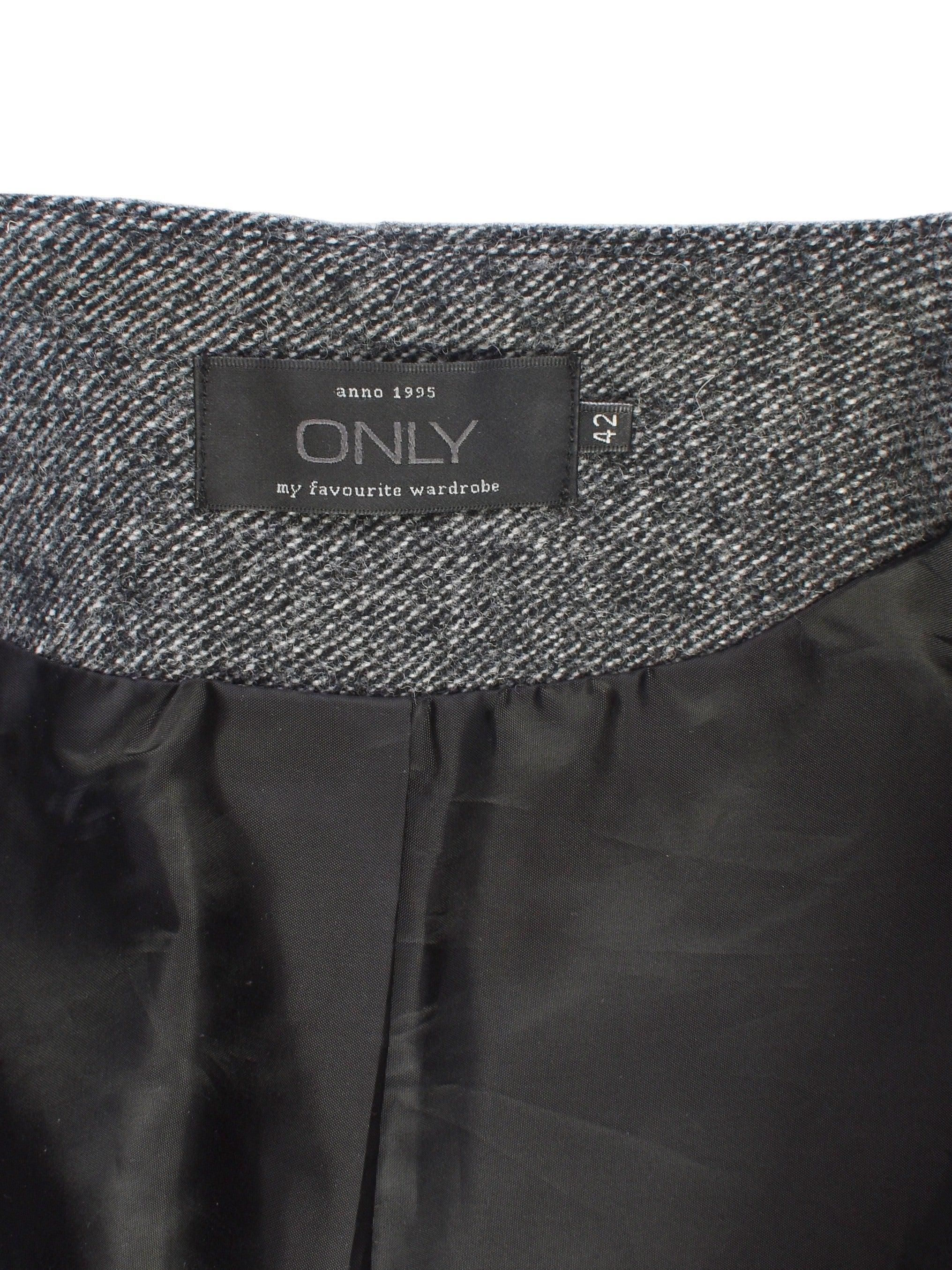 ONLY Jakke - 42 / Grå / Kvinde - SassyLAB Secondhand