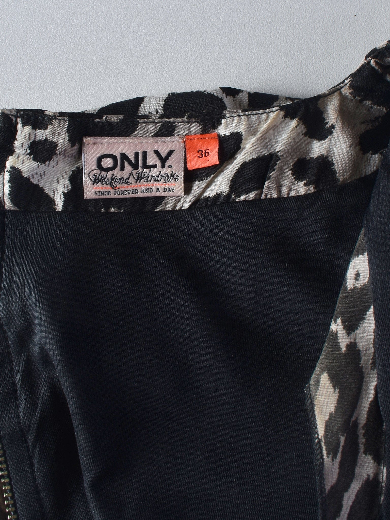 ONLY Kjole - 36 / Dyreprint / Kvinde - SassyLAB Secondhand