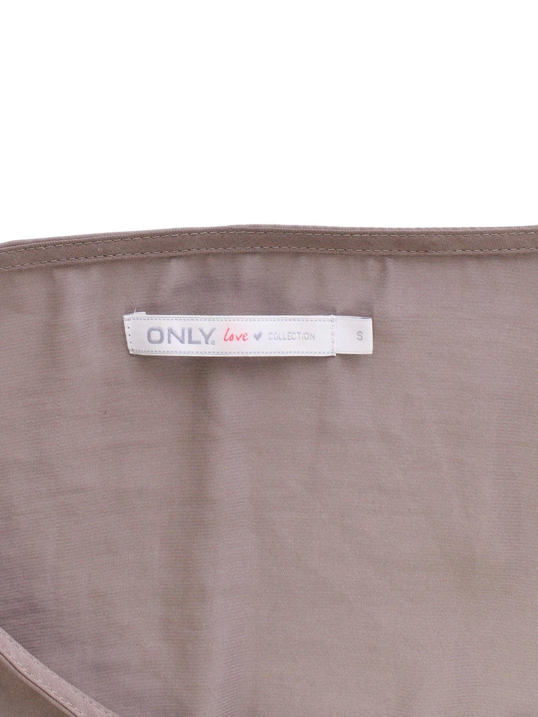 Only Kjole - S / Grå / Kvinde - SassyLAB Secondhand
