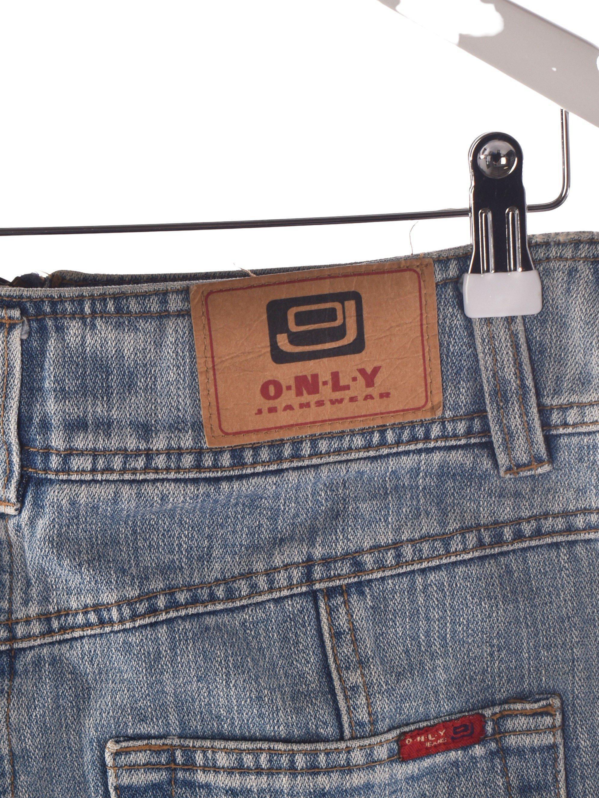 ONLY Nederdel - 36 / Blå / Kvinde - SassyLAB Secondhand