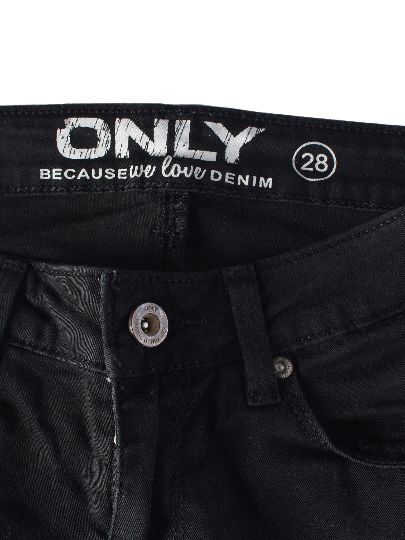 Only Shorts - 28 / Sort / Kvinde - SassyLAB Secondhand