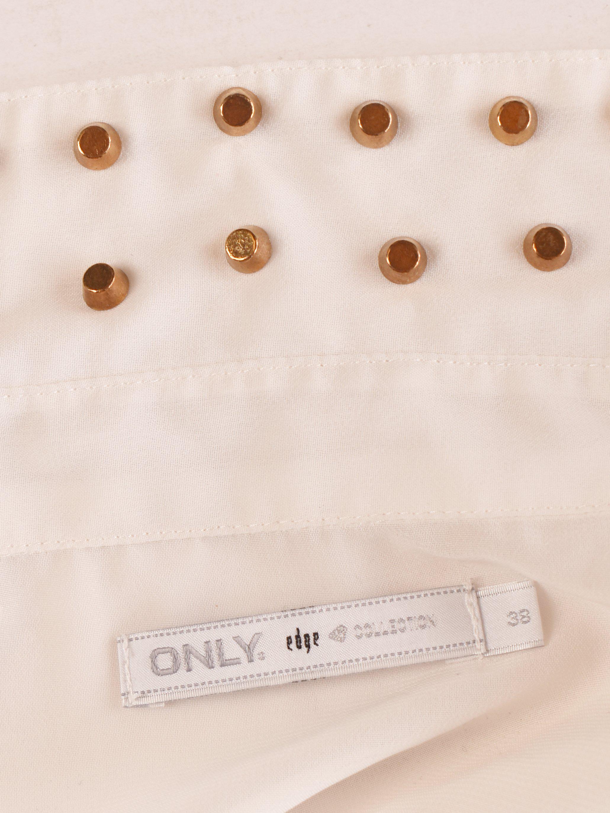 ONLY Skjorte - 38 / Hvid / Kvinde - SassyLAB Secondhand