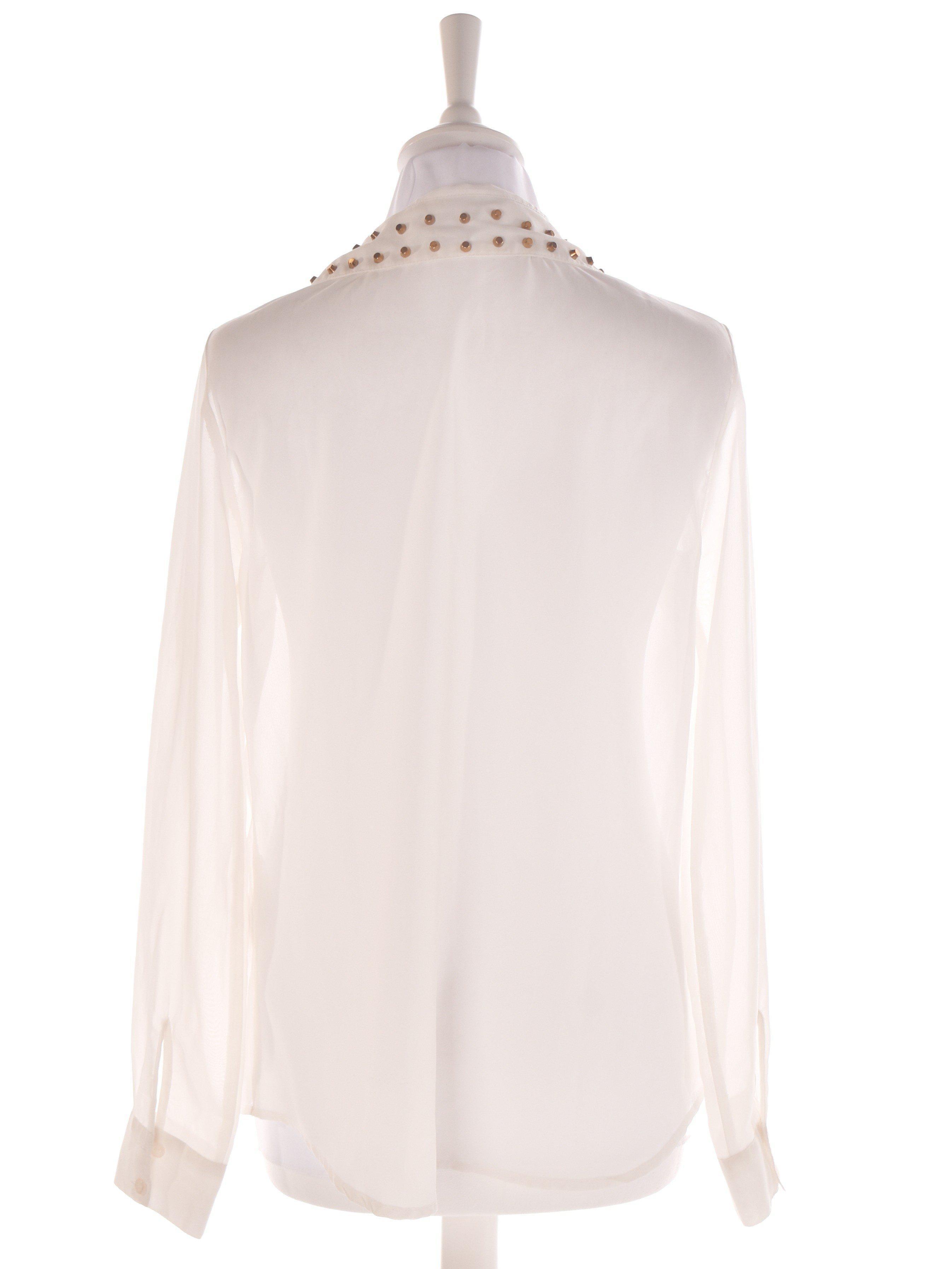 ONLY Skjorte - 38 / Hvid / Kvinde - SassyLAB Secondhand