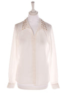 ONLY Skjorte - 38 / Hvid / Kvinde - SassyLAB Secondhand