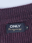 Only Strikvest - S / Lilla / Kvinde - SassyLAB Secondhand