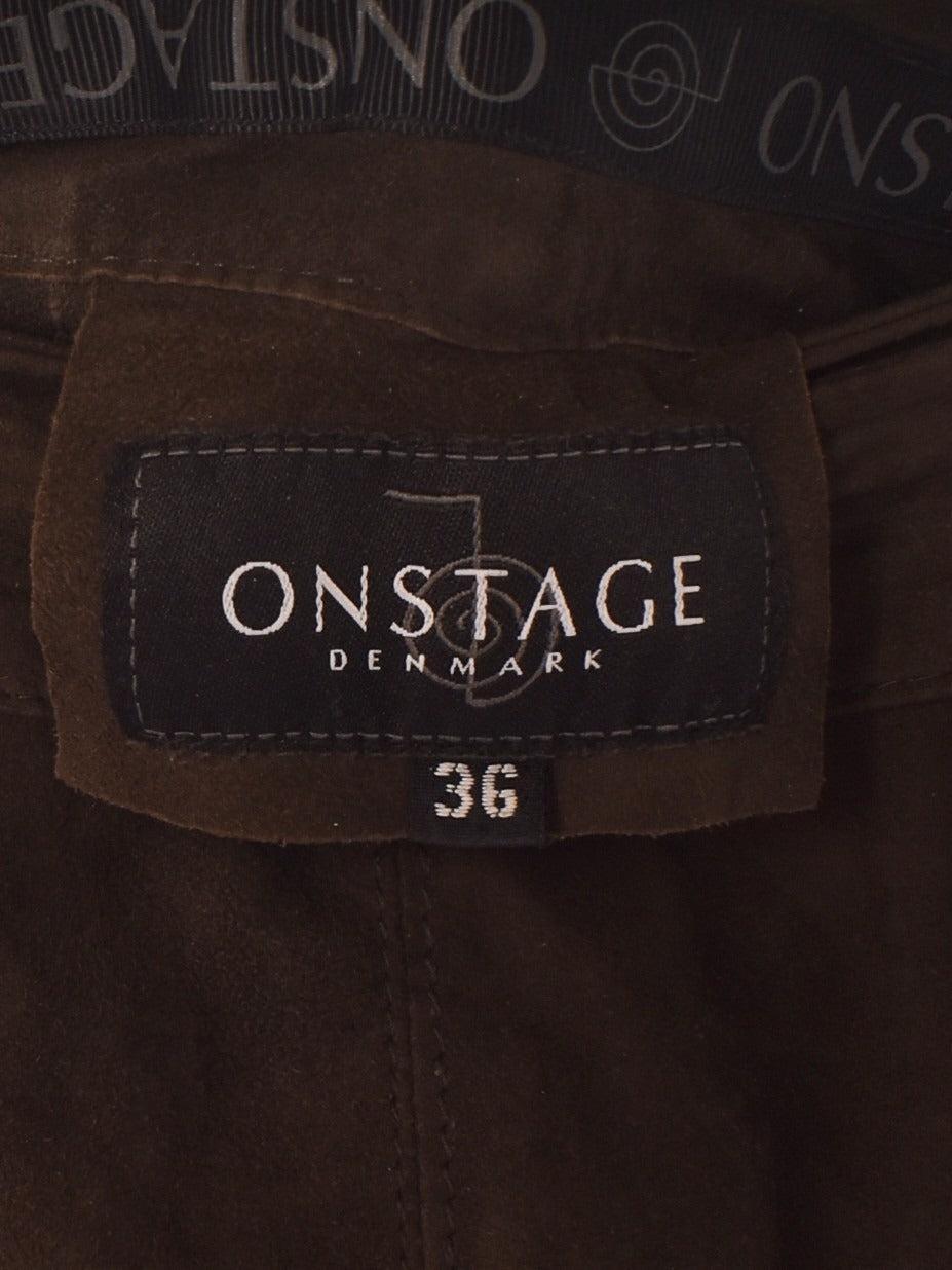 Onstage Denmark 2-delt sæt - 36 / Brun / Kvinde - SassyLAB Secondhand
