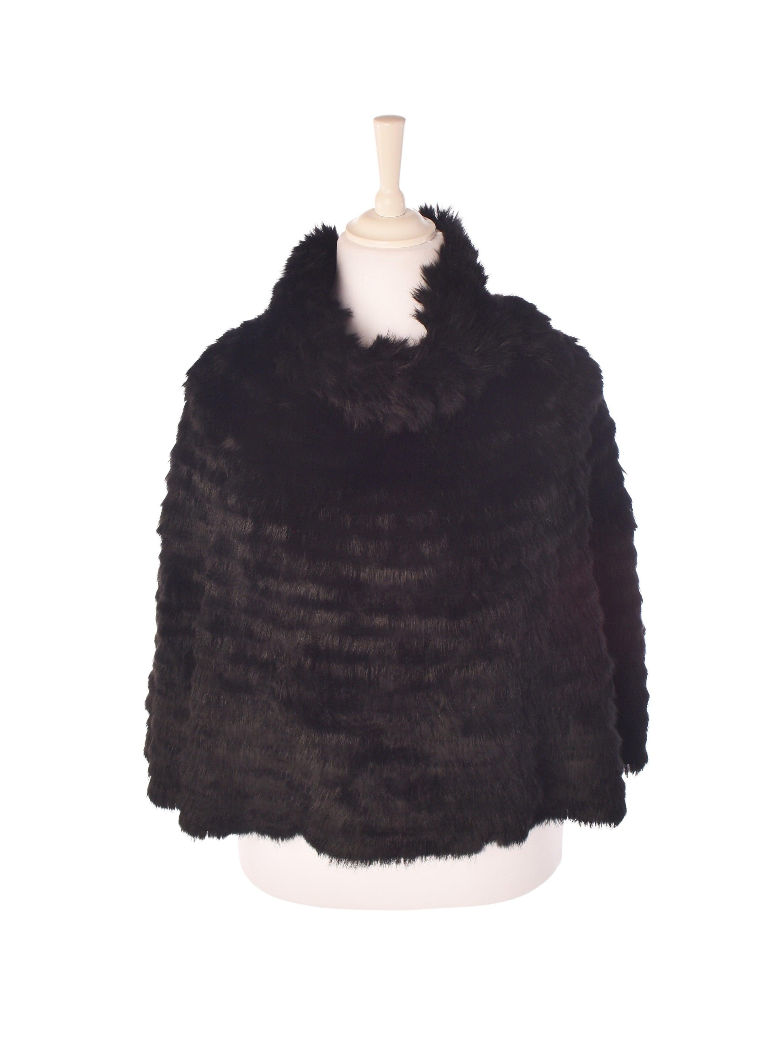 Onstage Denmark Poncho - S / Sort / Kvinde - SassyLAB Secondhand