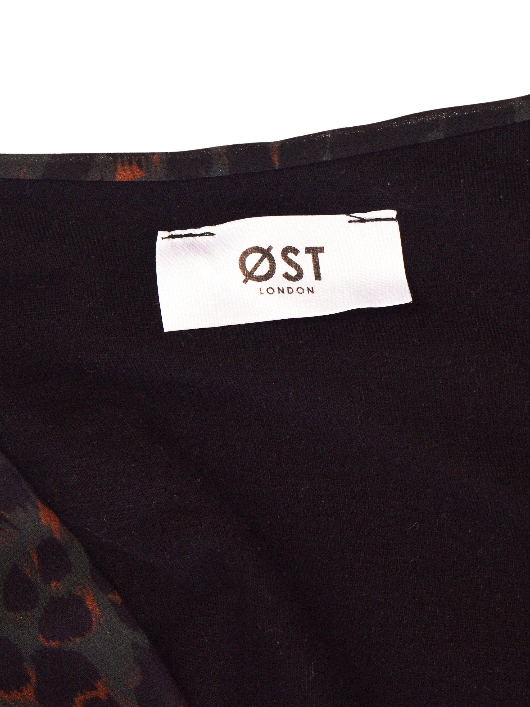 Øst London Kjole - M / Grøn / Kvinde - SassyLAB Secondhand