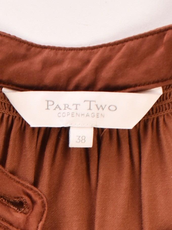 Part Two 2-delt sæt - 38 / Brun / Kvinde - SassyLAB Secondhand