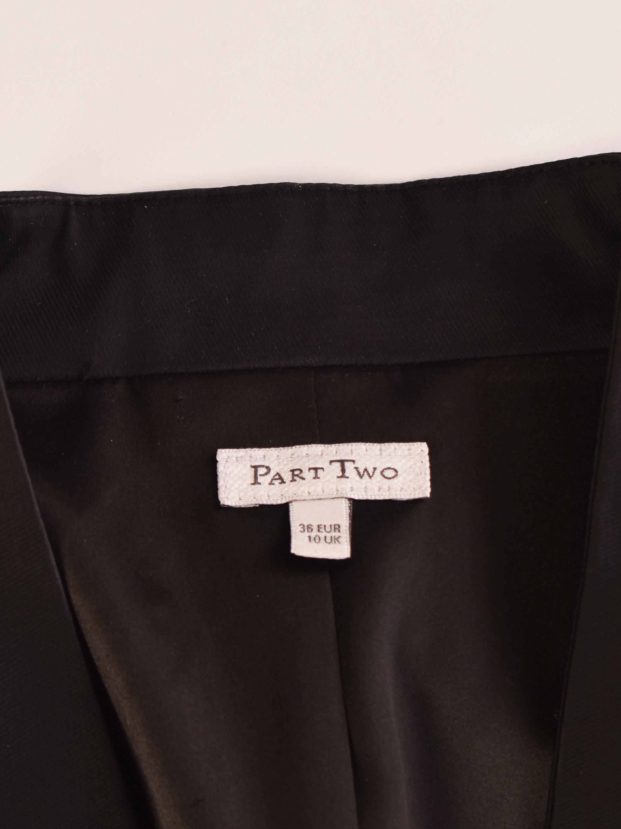 Part Two Blazer - 36 / Sort / Kvinde - SassyLAB Secondhand