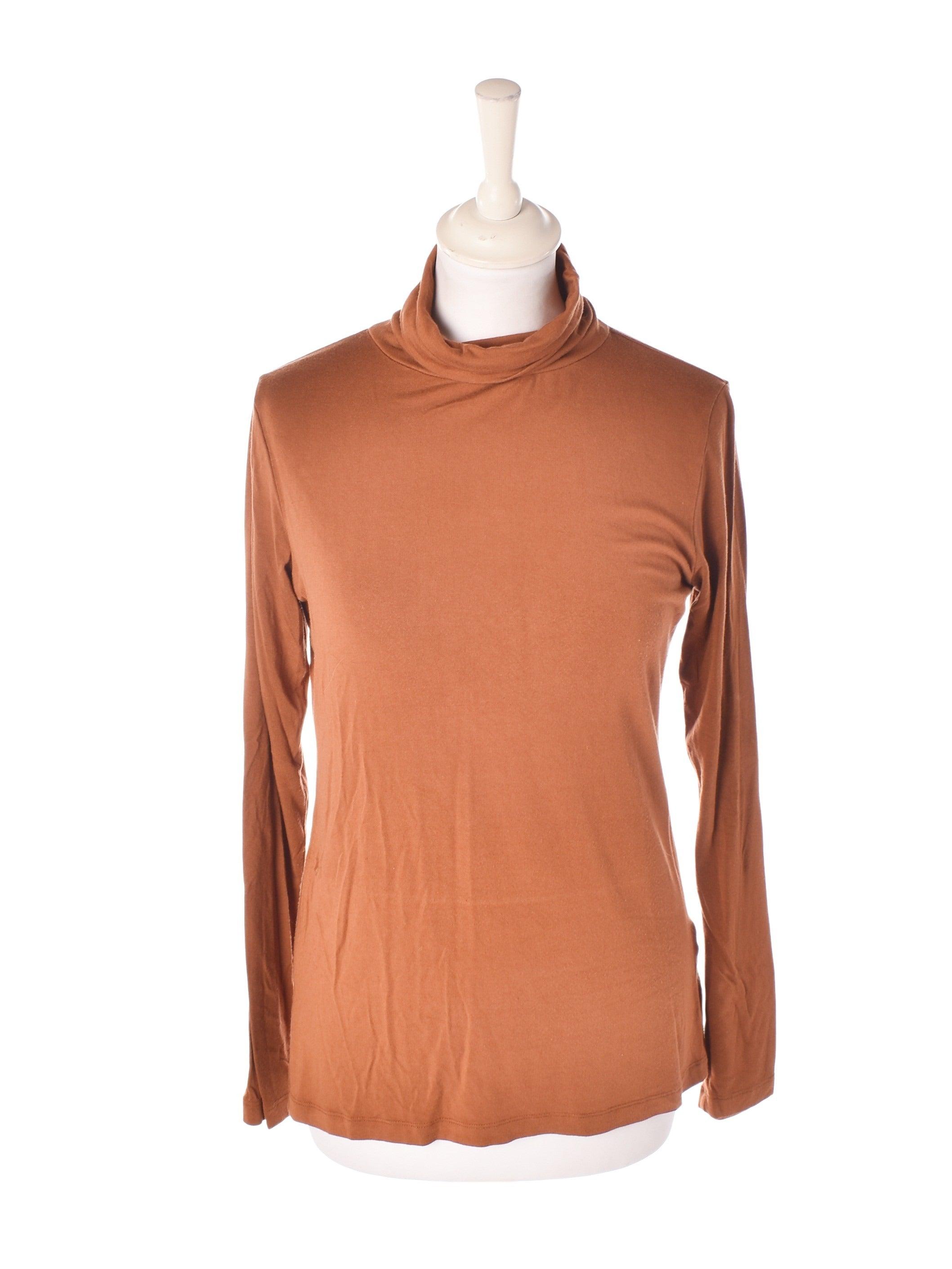 Part Two COPENHAGEN Bluse - M / Brun / Kvinde - SassyLAB Secondhand
