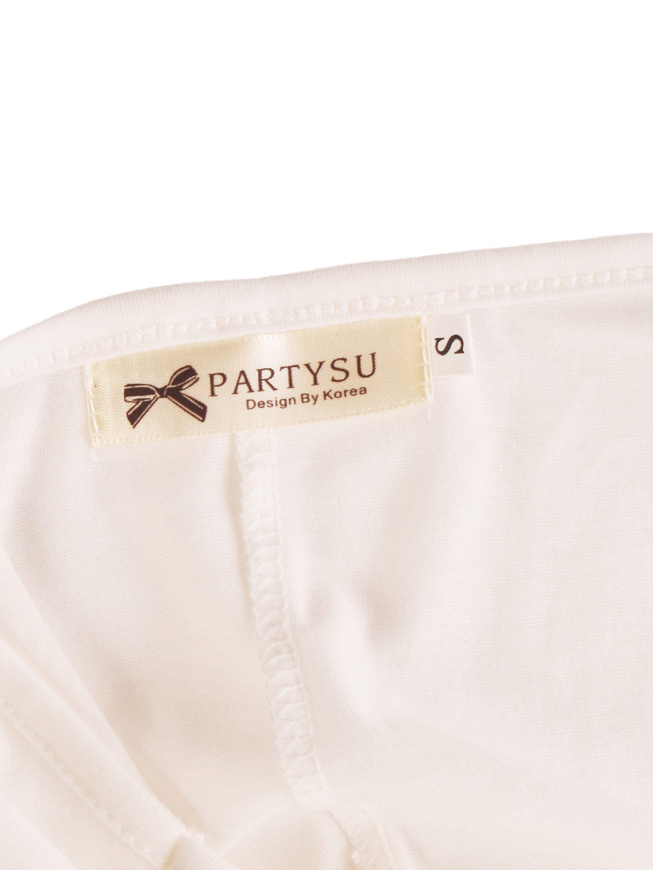 Partysu Trøje - S / Hvid / Kvinde - SassyLAB Secondhand