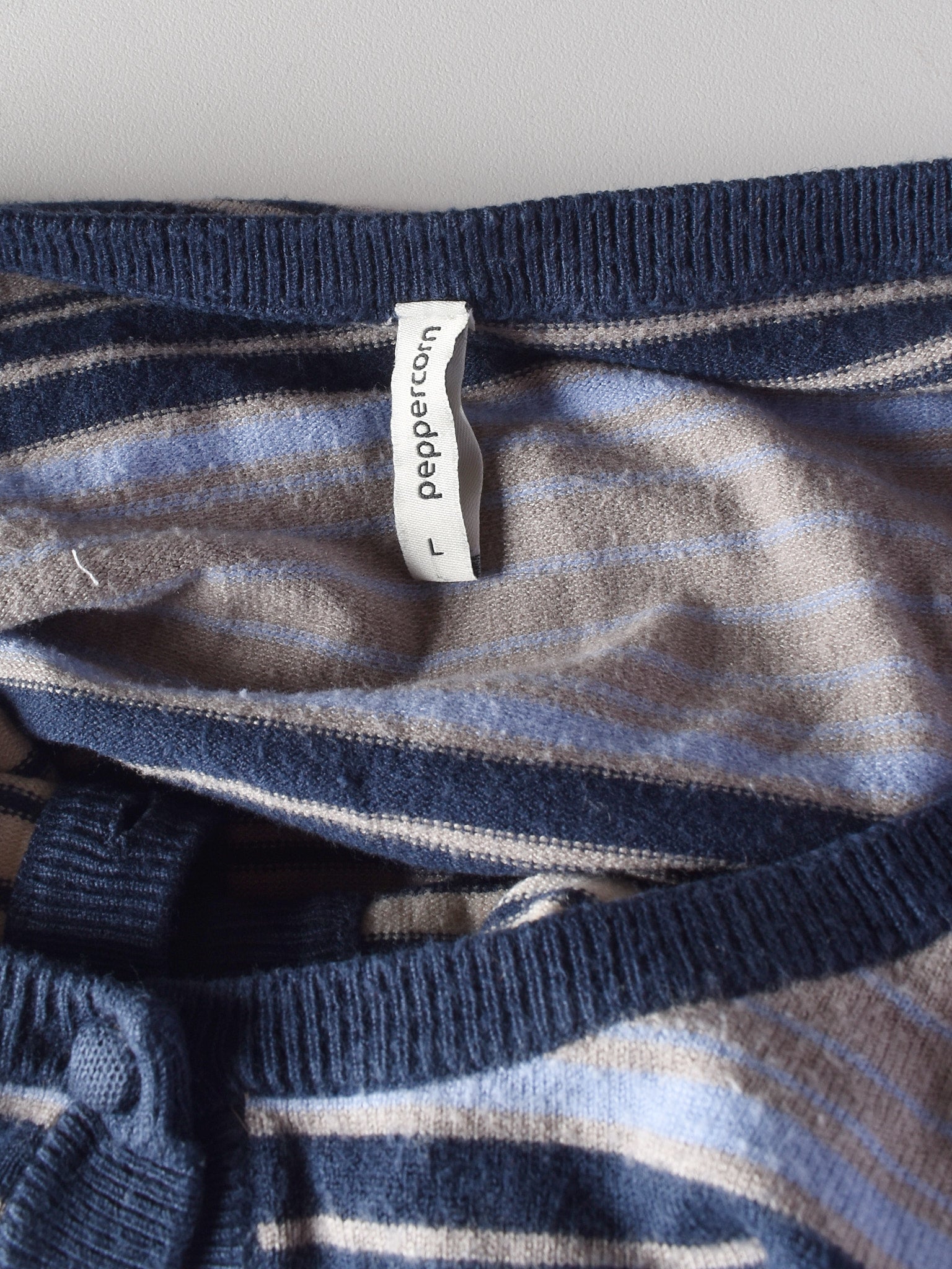 Peppercorn Cardigan - L / Blå / Kvinde - SassyLAB Secondhand