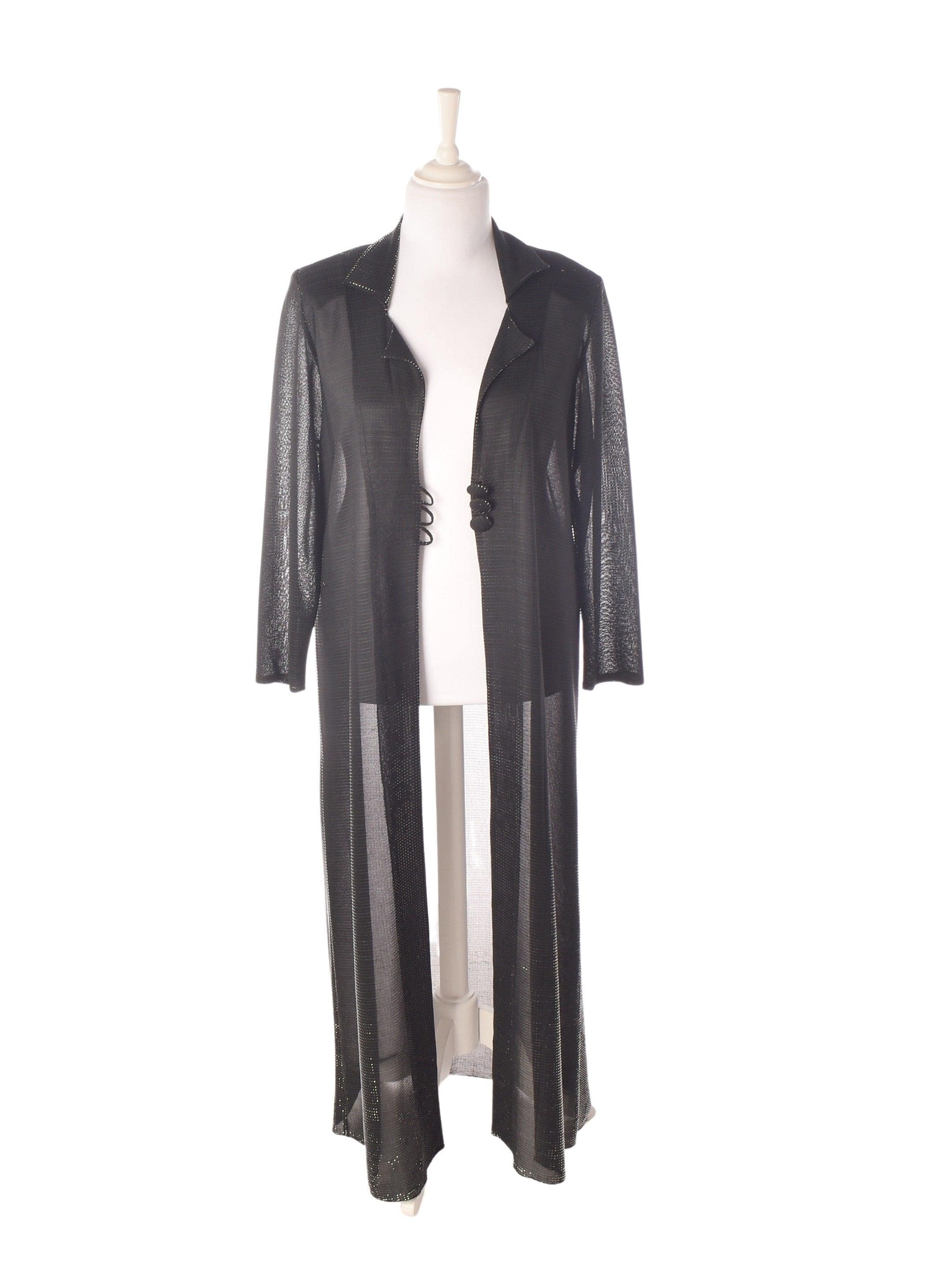 Philippe Carat Cardigan - M / Sort / Kvinde - SassyLAB Secondhand
