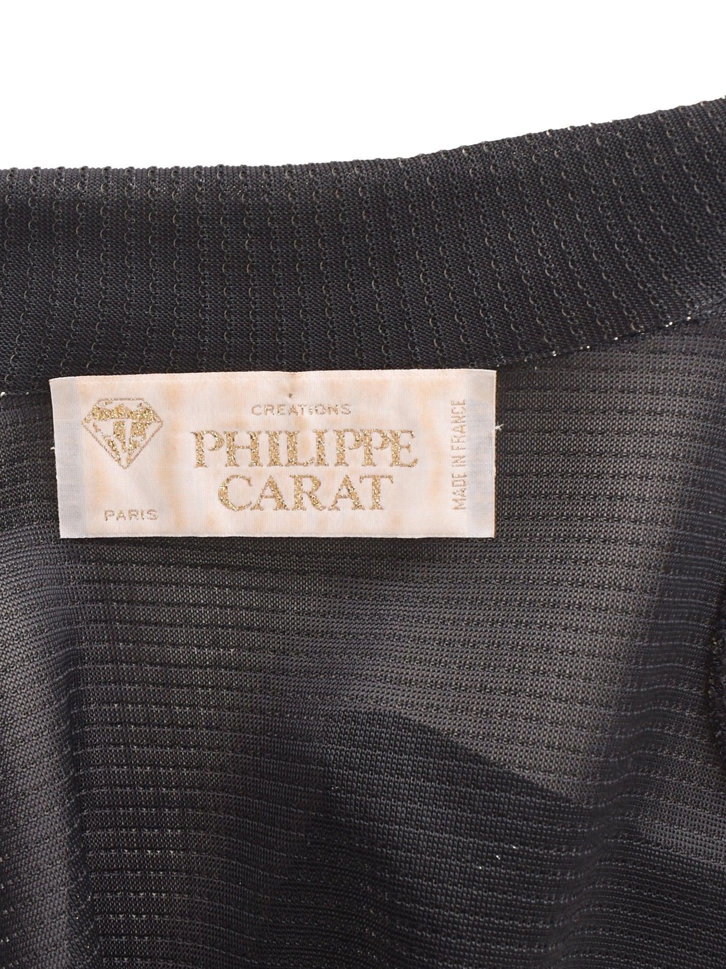 Philippe Carat Cardigan - M / Sort / Kvinde - SassyLAB Secondhand
