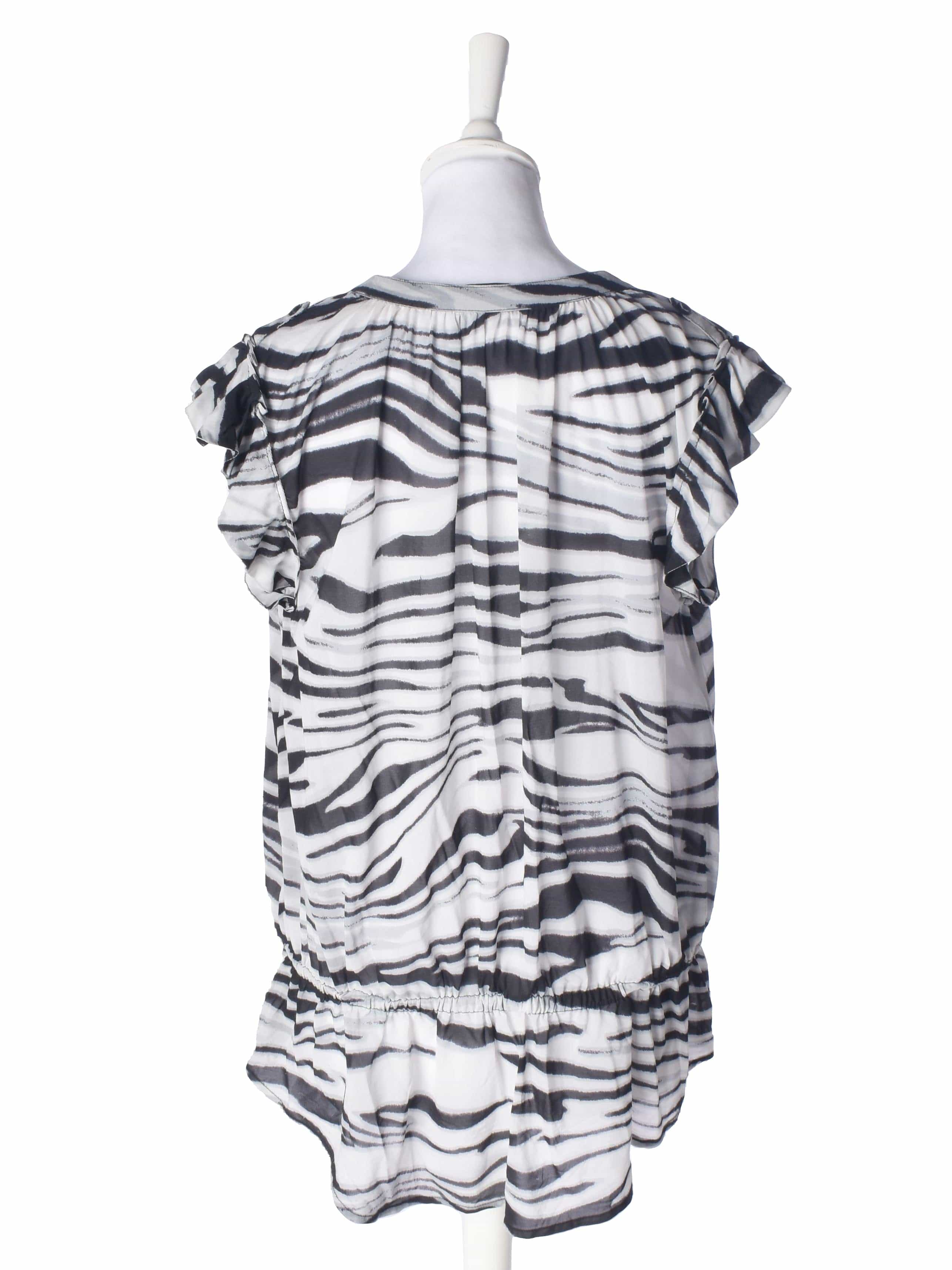 Philosophy Blues Bluse - 42 / Grå / Kvinde - SassyLAB Secondhand