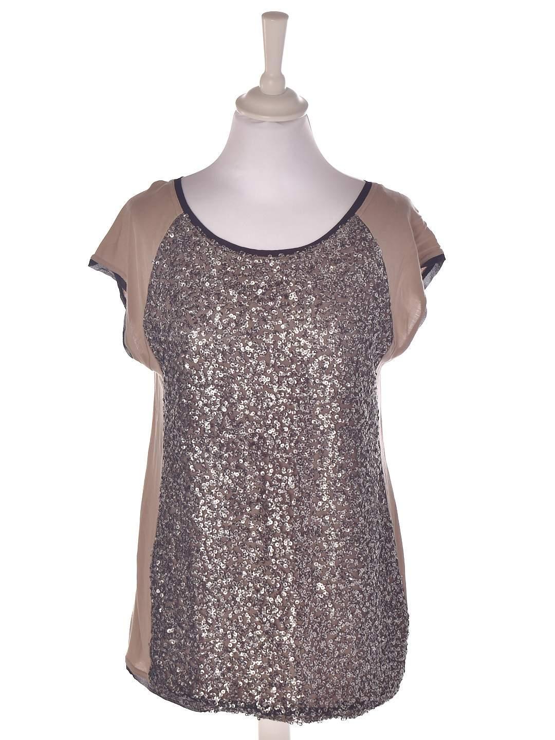 Philosophy Blues Original Top - 40 / Beige / Kvinde - SassyLAB Secondhand
