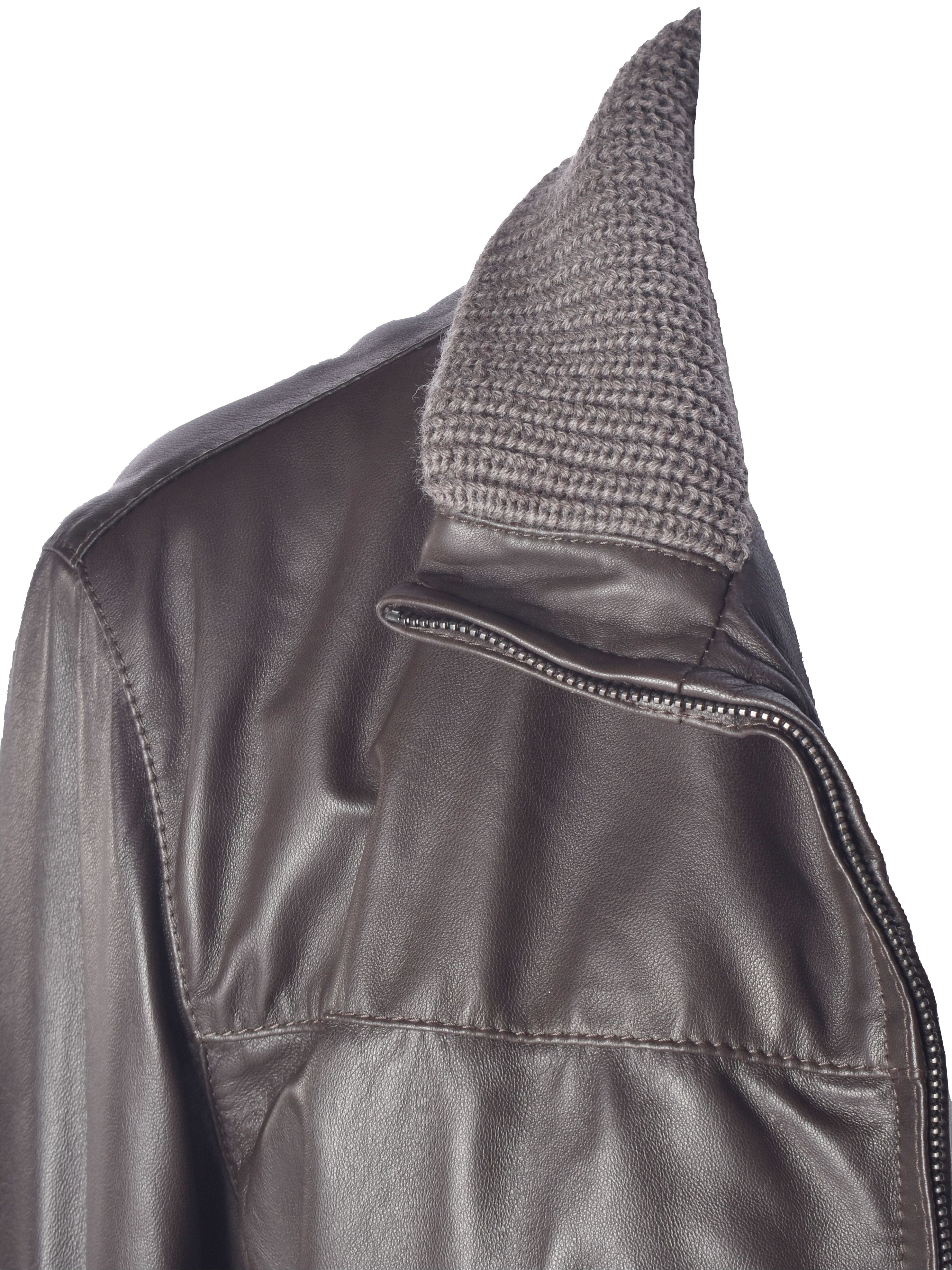 Piacenza Cashmere Jakke - 54 / Brun / Mand - SassyLAB Secondhand