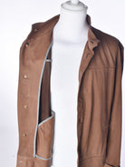 Piacenza Cashmere Jakke - 58 / Brun / Mand - SassyLAB Secondhand