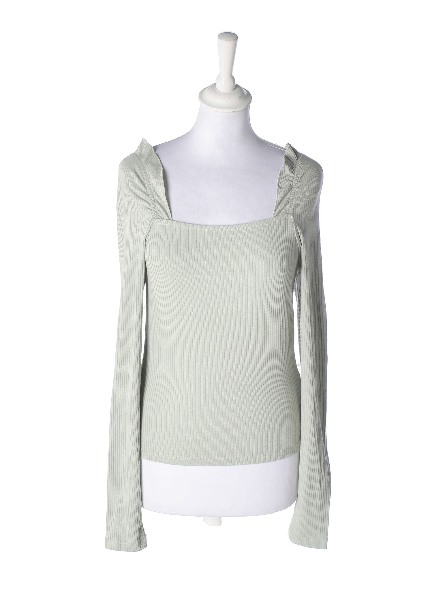 Pieces Bluse - M / Grøn / Kvinde - SassyLAB Secondhand