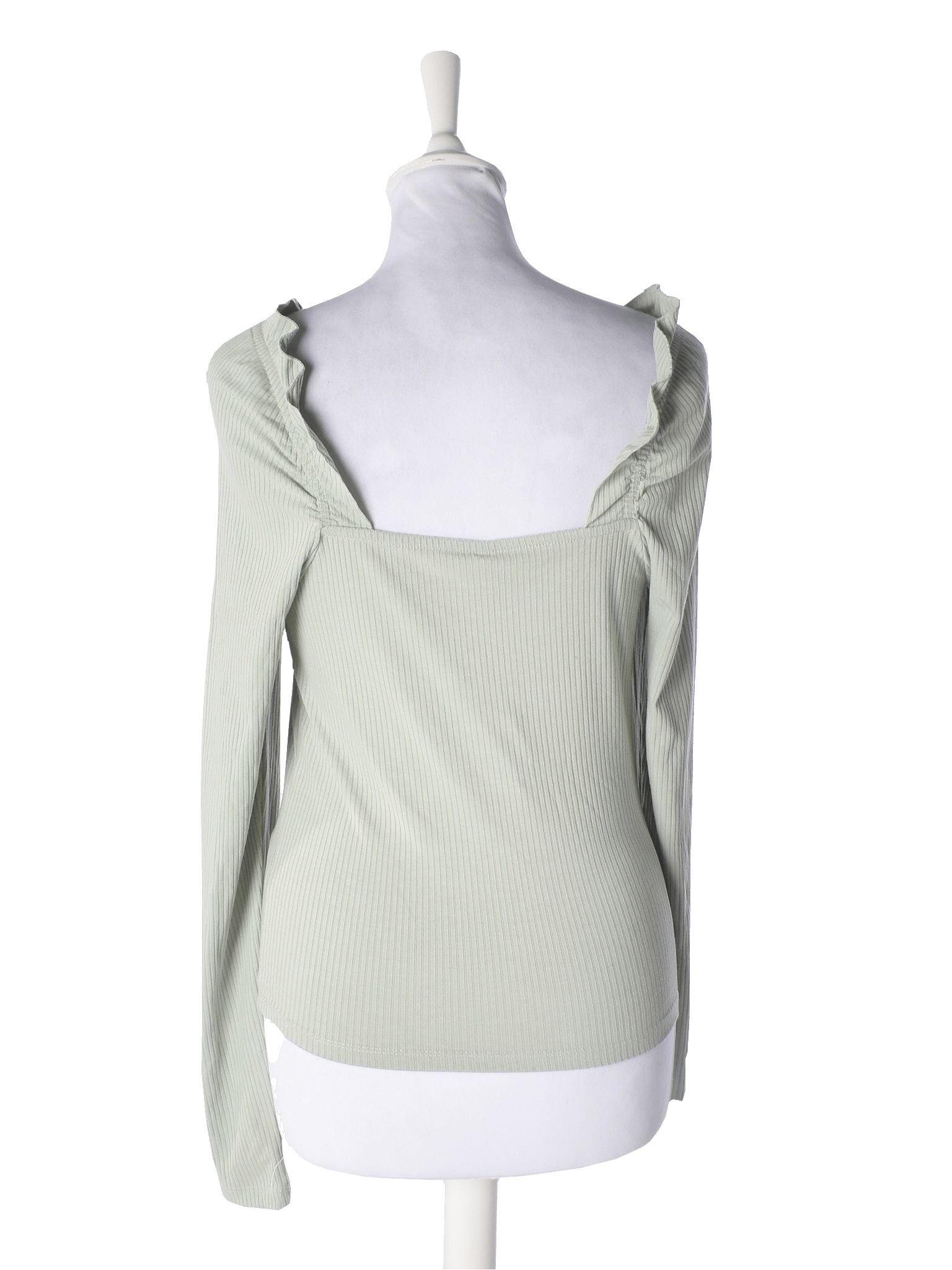Pieces Bluse - M / Grøn / Kvinde - SassyLAB Secondhand