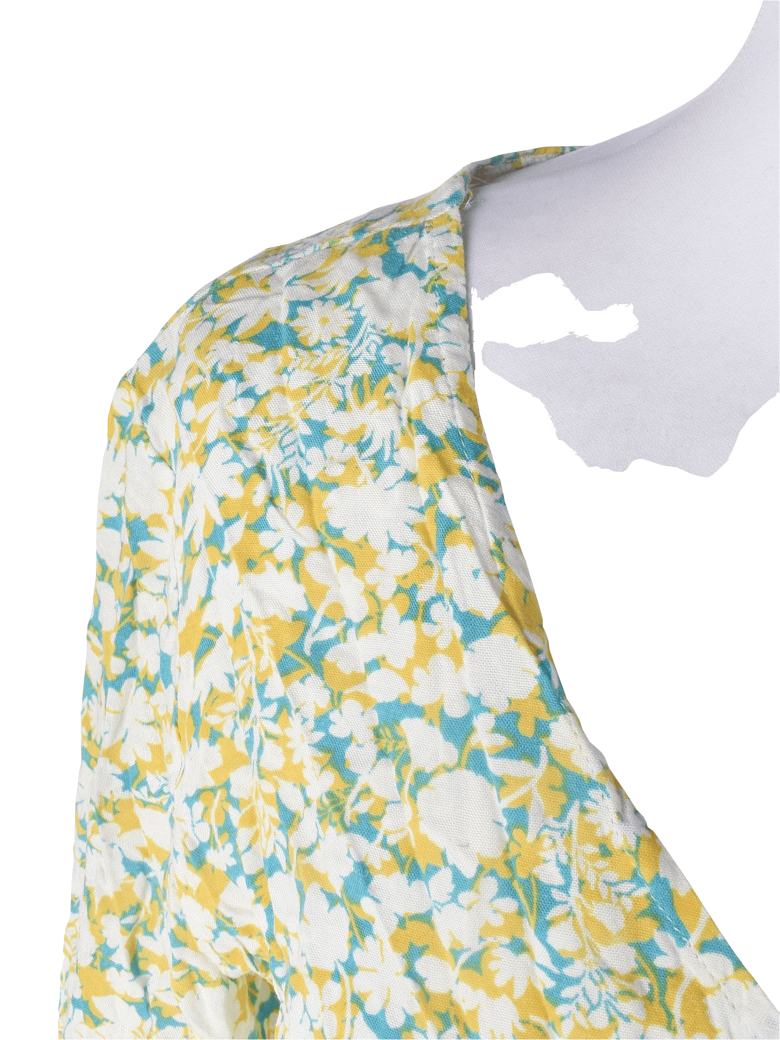 Pieces Bluse - S / Blomstret / Kvinde - SassyLAB Secondhand