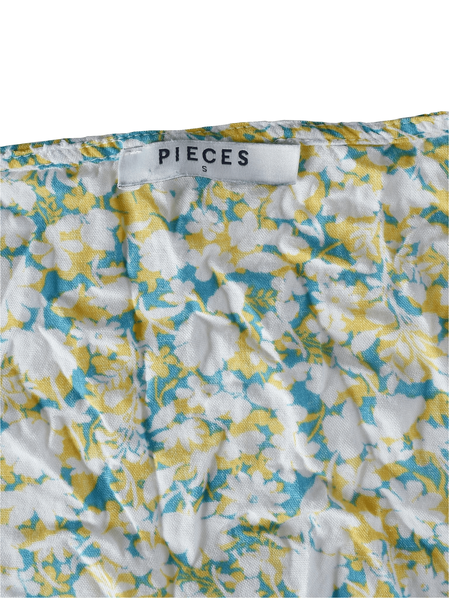 Pieces Bluse - S / Blomstret / Kvinde - SassyLAB Secondhand