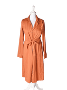 Pieces Kjole - XS / Orange / Kvinde - SassyLAB Secondhand