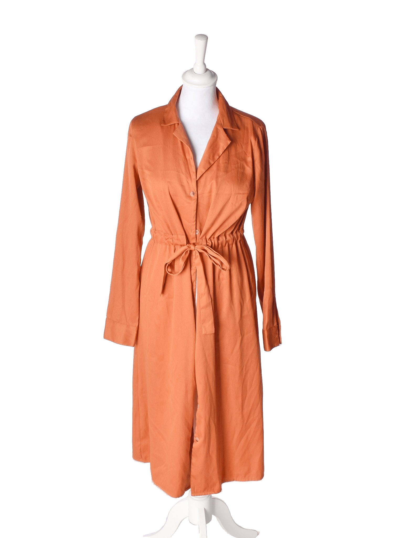 Pieces Kjole - XS / Orange / Kvinde - SassyLAB Secondhand