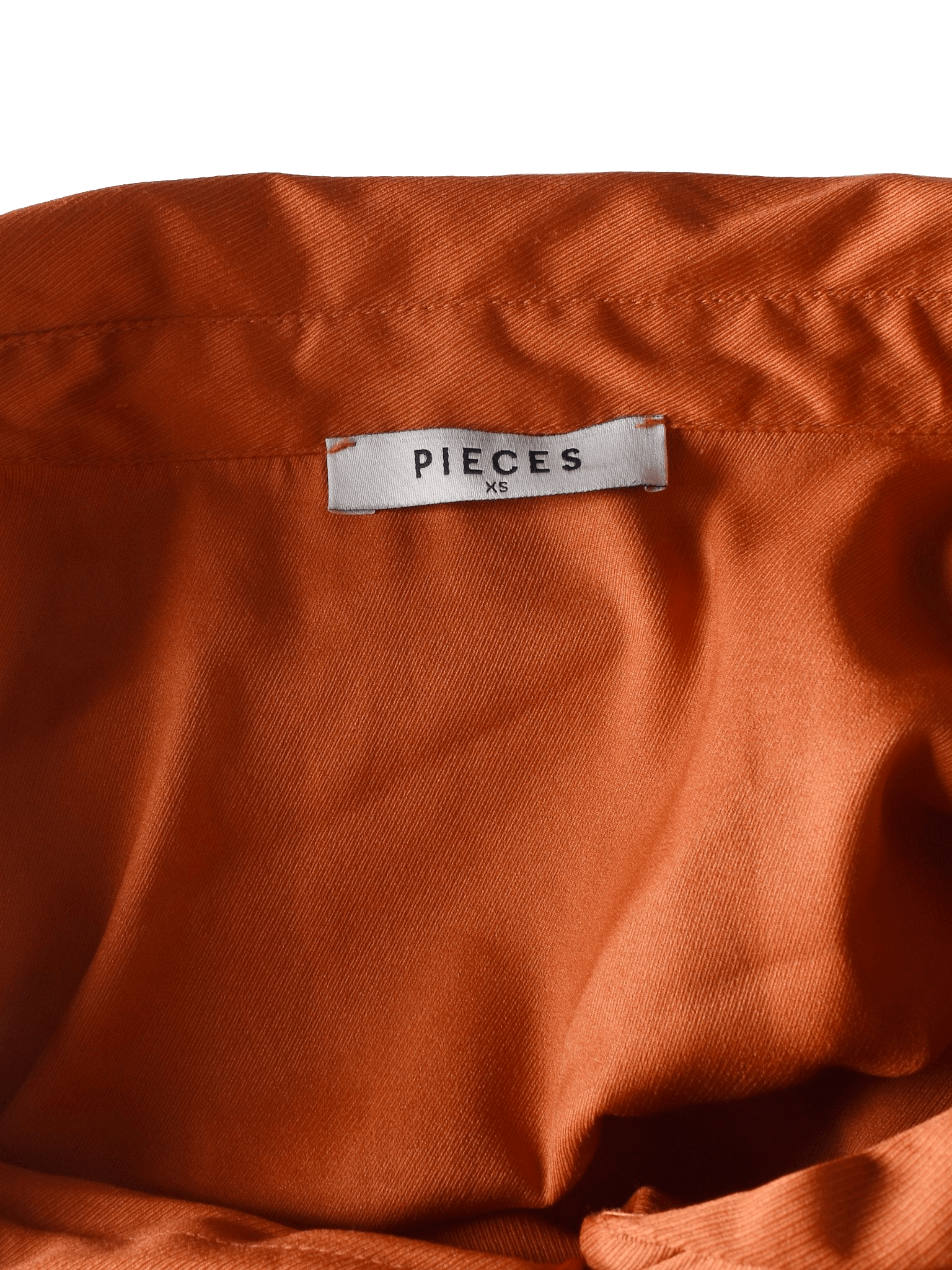 Pieces Kjole - XS / Orange / Kvinde - SassyLAB Secondhand