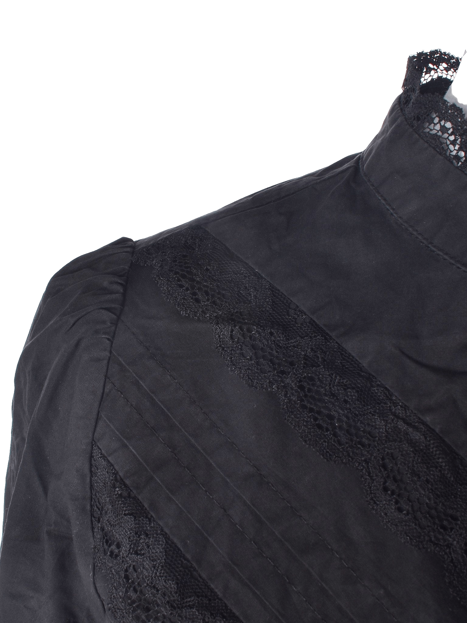 Pieces Skjortekjole - XS / Sort / Kvinde - SassyLAB Secondhand