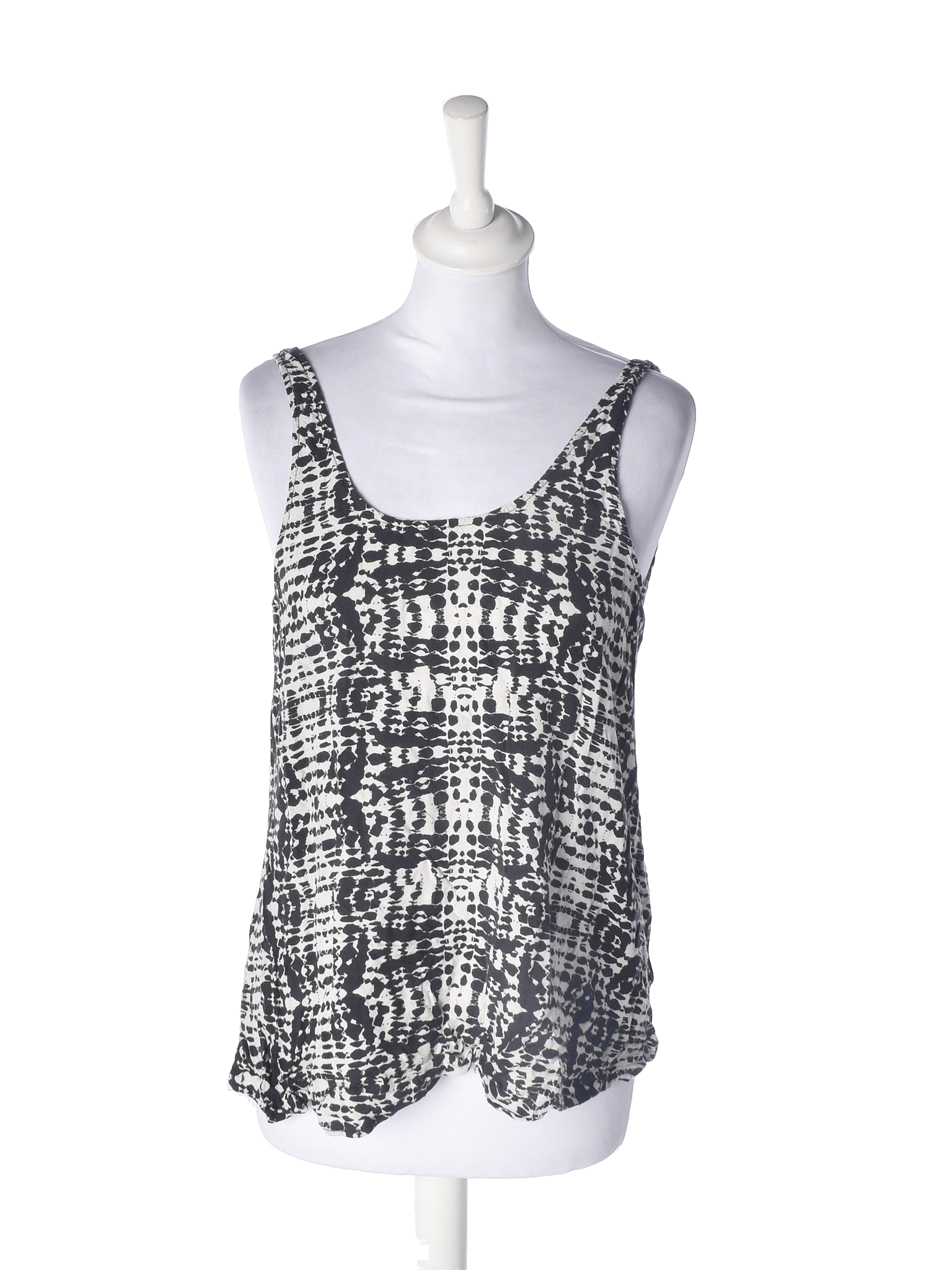 Pieces Top - M / Sort / Kvinde - SassyLAB Secondhand