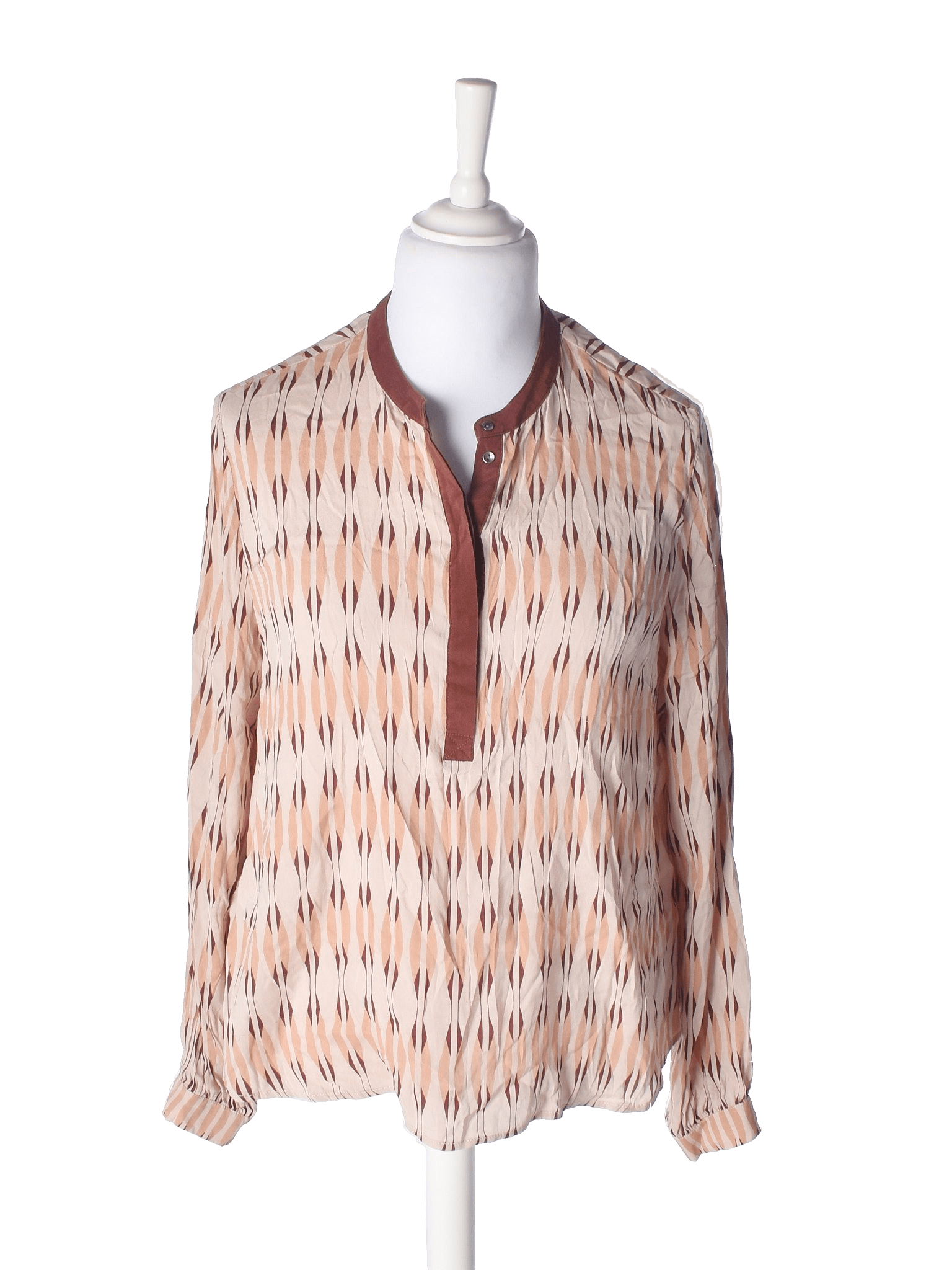 Pieszak Bluse - 42 / Orange / Kvinde - SassyLAB Secondhand
